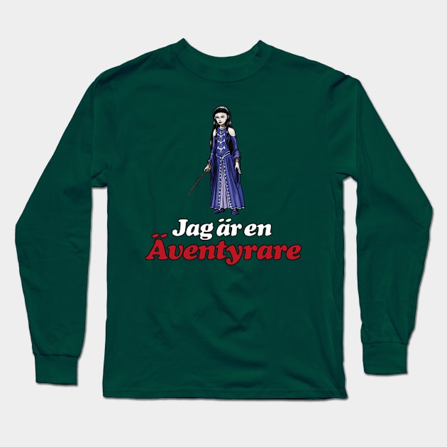 Äventyr: Jag är en äventyrare 2 Long Sleeve T-Shirt by Äventyr